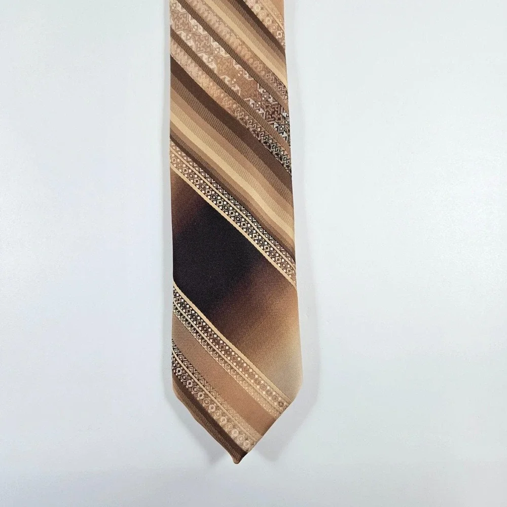 3 Vintage Ties Lot Oleg Cassini 55